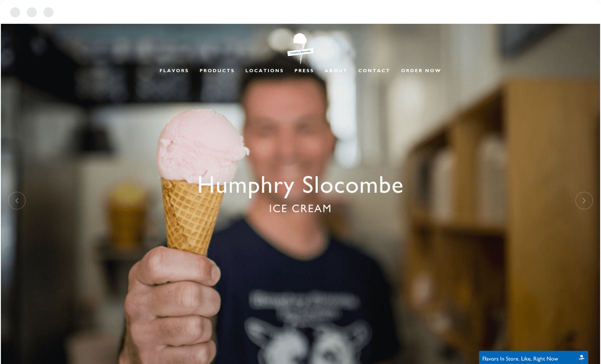 Humphry Slocombe Website